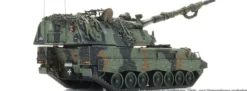 Artitec 6870689 Panzerhaubitze 2000 Flecktarn Kampfbereit | Militärmodell 1:87