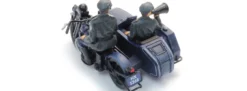 Artitec 387.580 Reichspolizeimotorrad mit Beiwagen + 2 Figuren | Figuren Spur H0