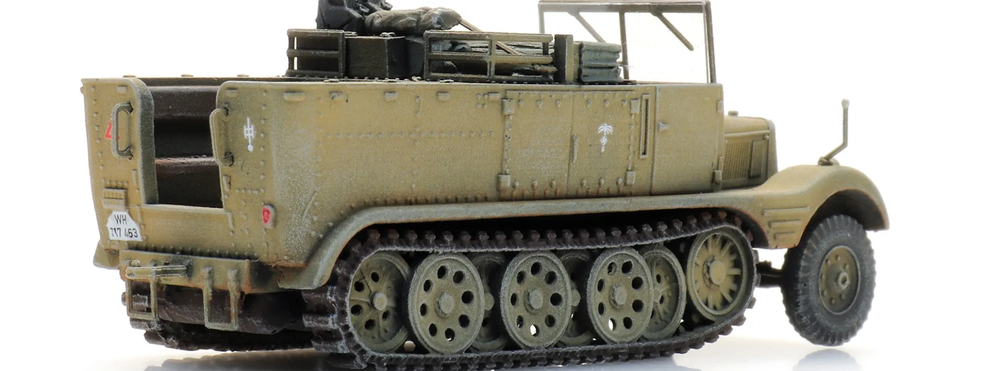 Artitec 6870585 Sd.Kfz. 11 Leichter Zugkraftwagen 3 t Afrika | Militärmodell 1:87
