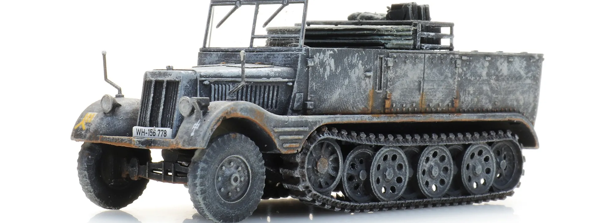 Artitec 6870586 Sd.Kfz. 11 Leichter Zugkraftwagen 3 t Winter | Militärmodell 1:87