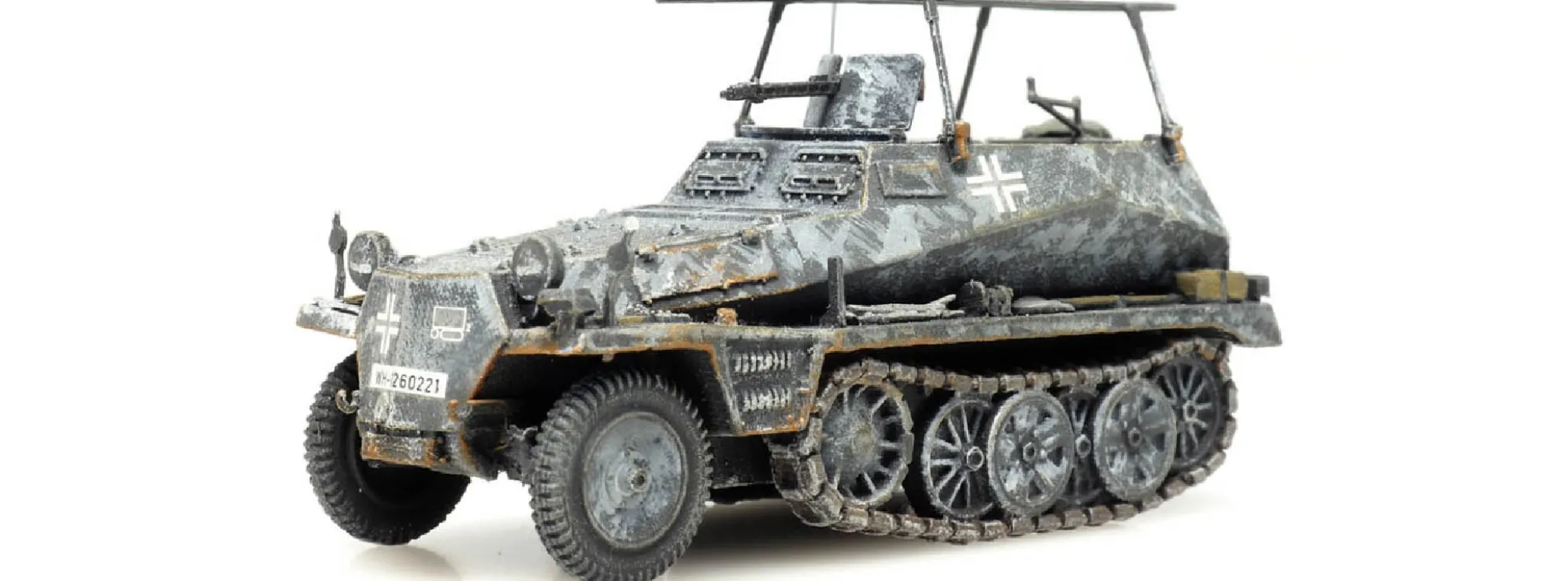 Artitec 6870285 SdKfz 250/3 Winter grau | Panzermodell 1:87