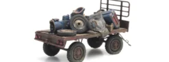 Artitec 487.601.03 Strohanhänger verrostet | RIP-Series | Anhänger Modell 1:87
