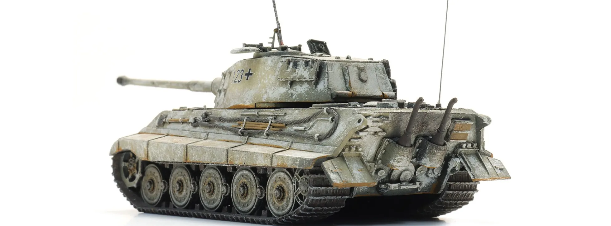 Artitec 6870654 Tiger II Winter s.Pz.Abt.503 | Militärmodell 1:87