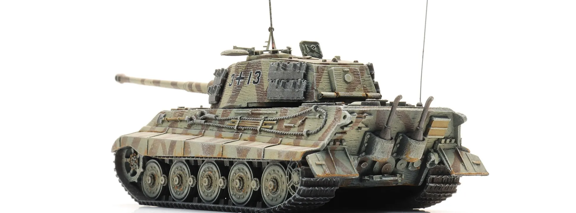 Artitec 6870653 Tiger II Zim zweifarbige Tarnung s.Pz.Abt.506 | Militärmodell 1:87
