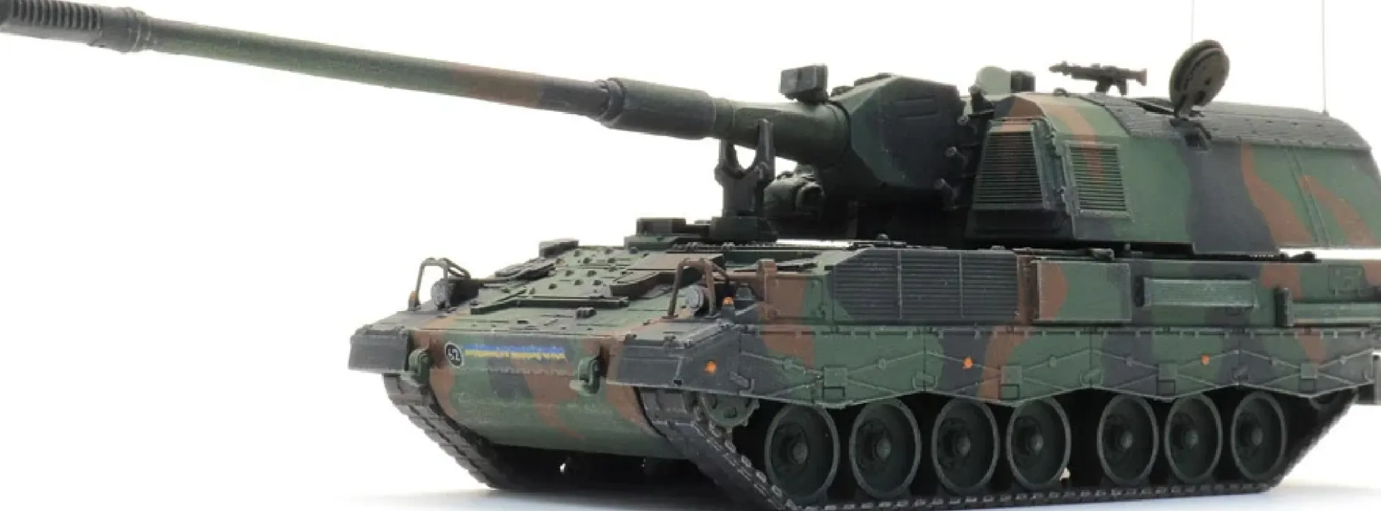 Artitec 6870668 UA Panzerhaubitze 2000 Ukraina | Militärmodell 1:87