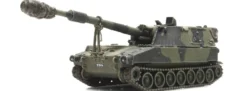 Artitec 6870154 UK M109 A2 Eisenbahntransport | Panzermodell 1:87