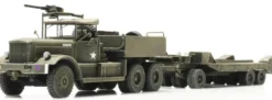 Artitec 6870281 UK M19 Diamond T mit Anhänger Britische Armee | Militärmodell 1:87