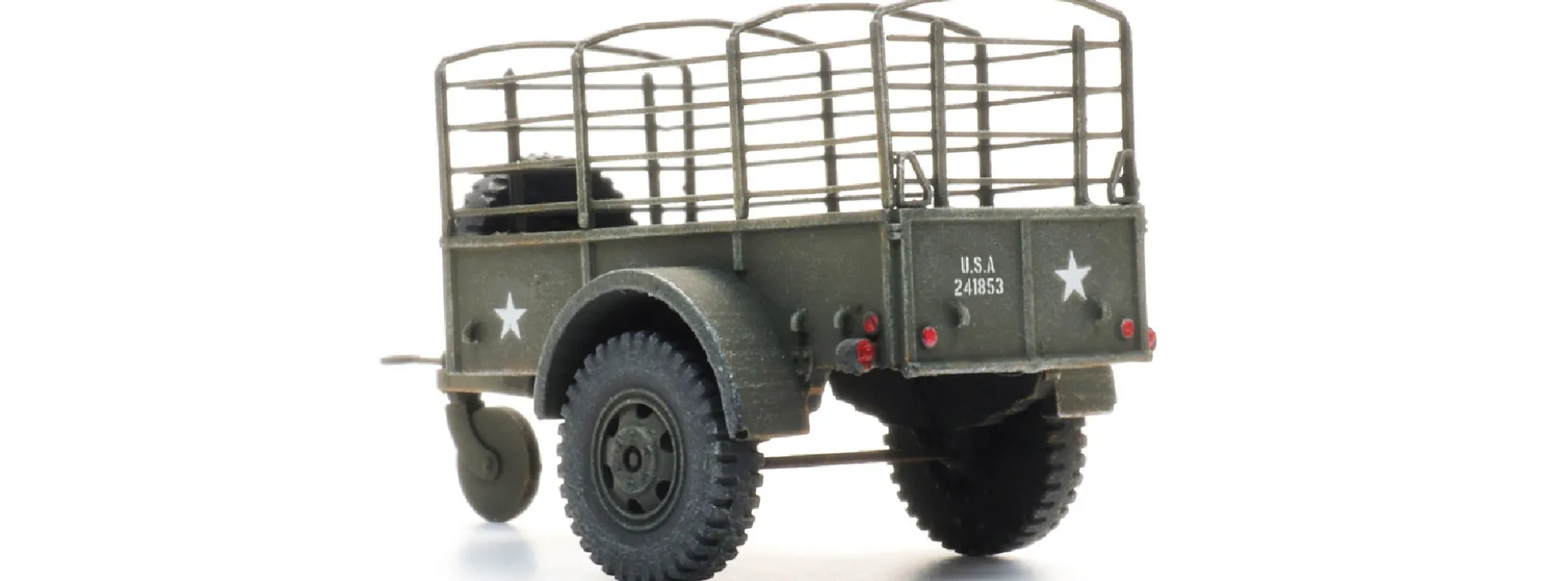 Artitec 6870740 US Ben Hur Anhänger offen | Militärmodell 1:87