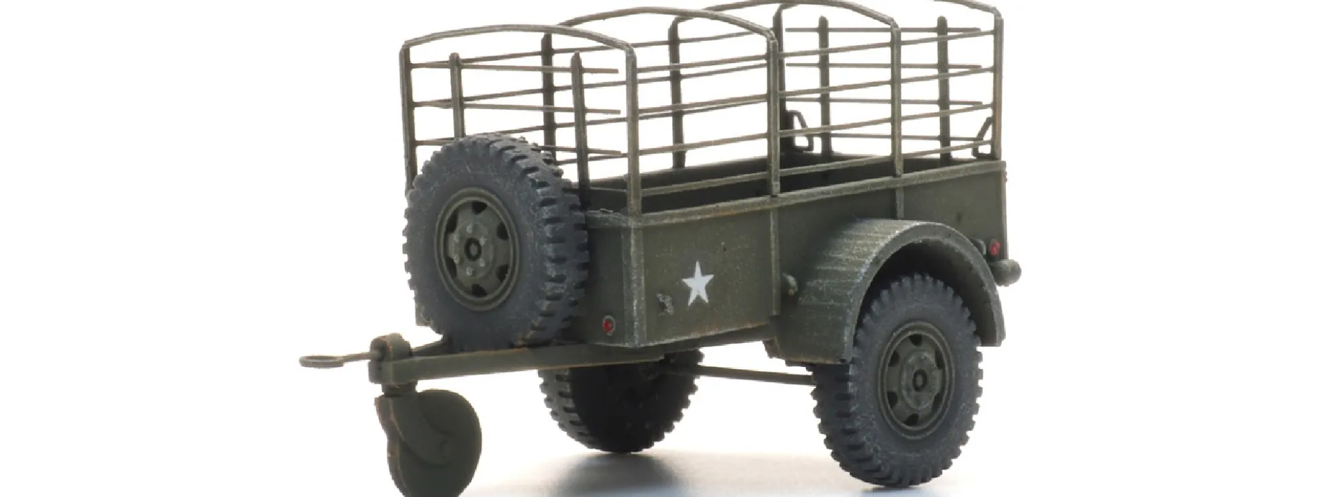 Artitec 6870740 US Ben Hur Anhänger offen | Militärmodell 1:87