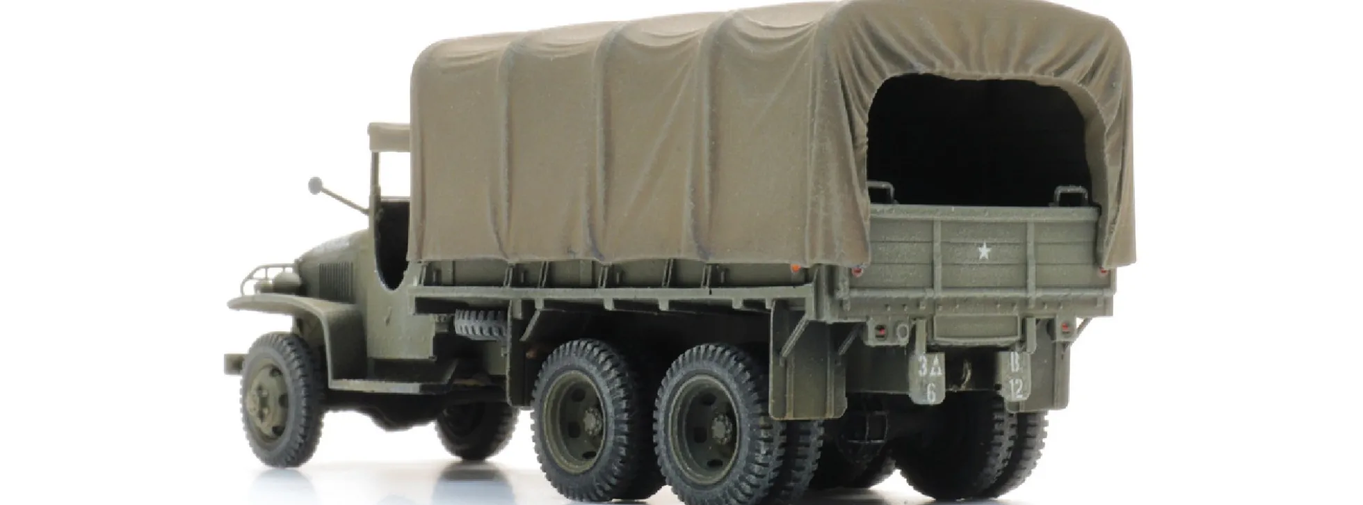 Artitec 6870731 US GMC CCKW-353 US Army mit Plane | Militärmodell 1:87
