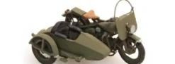 Artitec 387.80 US Harley Davidson WLA Liberator mit Beiwagen | Militärmodell 1:87