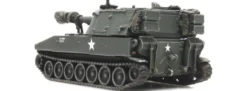 Artitec 6870150 US M109 A1 Eisenbahntransport | Panzermodell 1:87