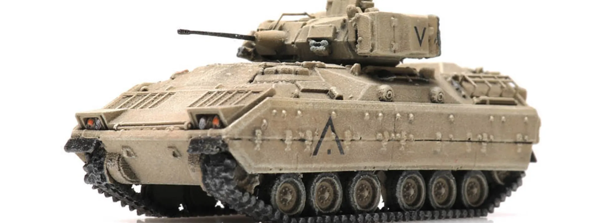 Artitec 6160091 US M2 Bradley Wüstentarnung | Militärmodell 1:160