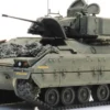 Artitec 6870268 US M3 CFV Bradley Waldgrün Gefechtsbereit | Panzermodell 1:87