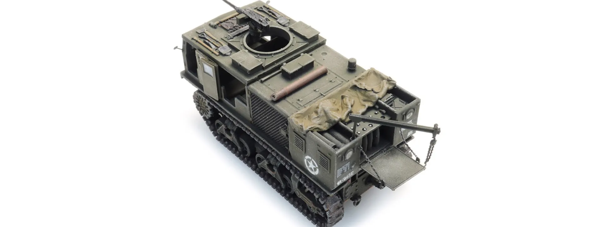Artitec 6870413 US M4 High Speed Tractor Unloading | Panzermodell 1:87