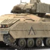 Artitec 6870266 US M2 IFV Bradley Wüste Eisenbahntransport | Panzermodell 1:87