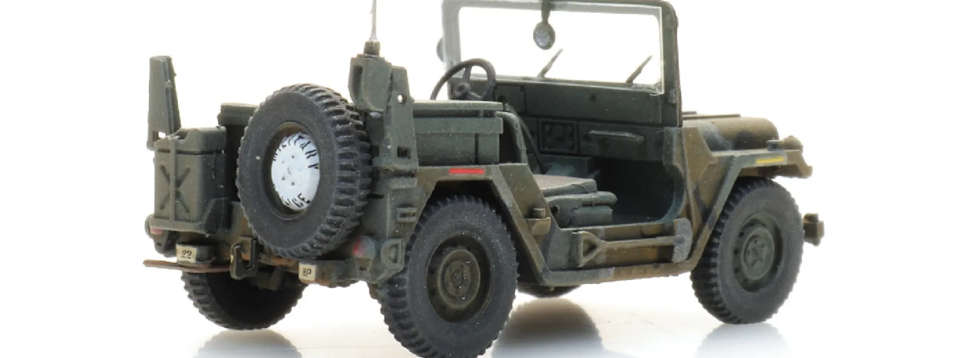 Artitec 6870570 US M151 Jeep MP MERDC | Militärmodell 1:87