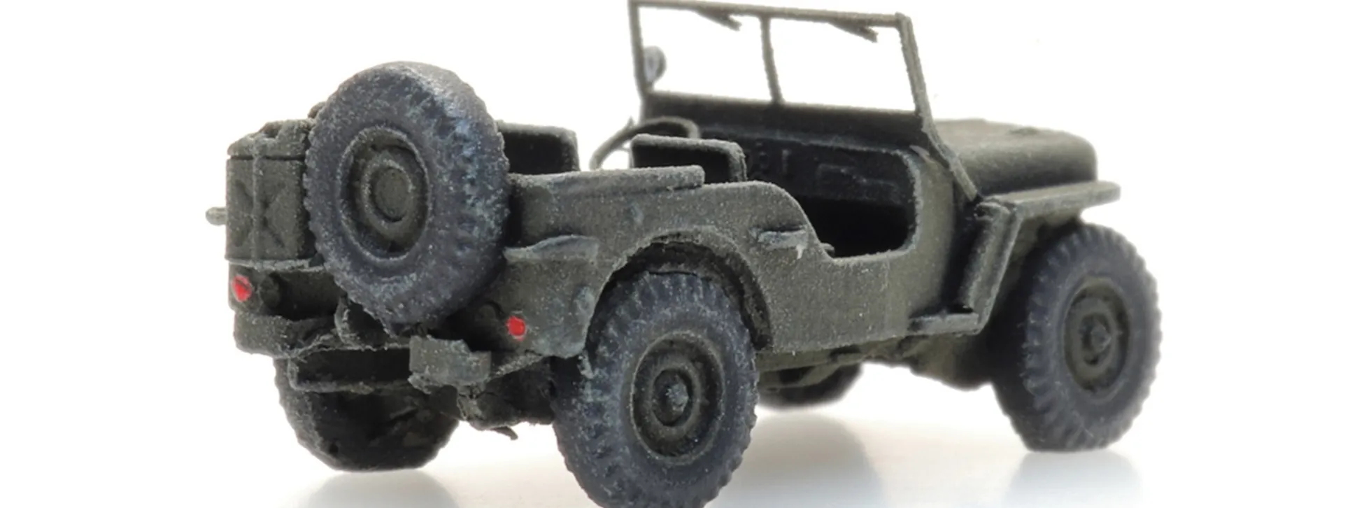 Artitec 6160108 US Willys Jeep | Militärmodell 1:160