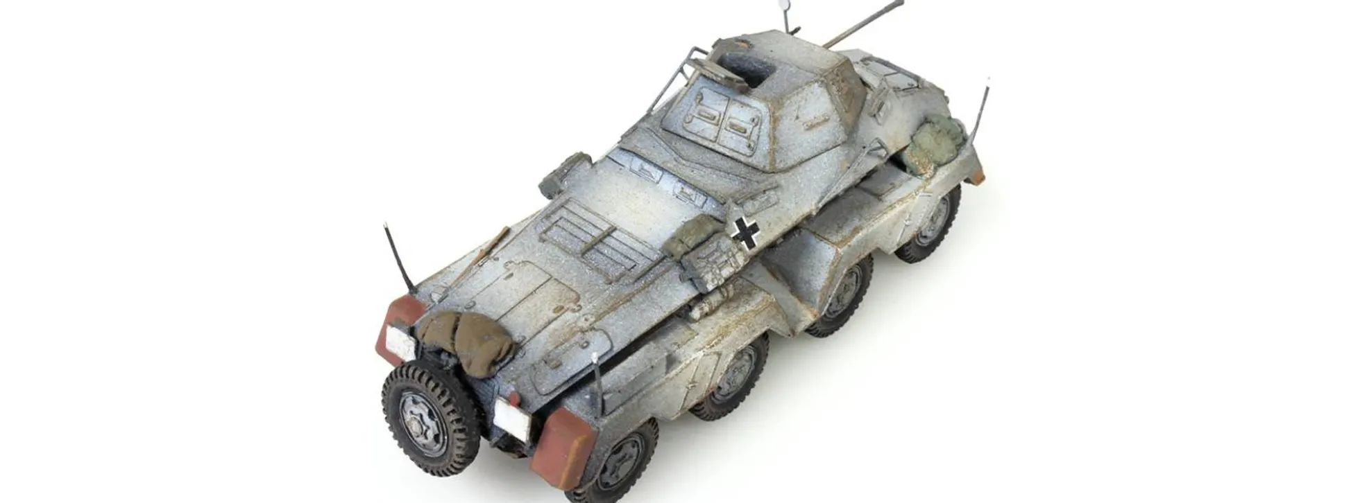 Artitec 387.71-WG WM Sdkfz 231 8-Rad 20mm grau-Wintertarnung | Militärmodell 1:87