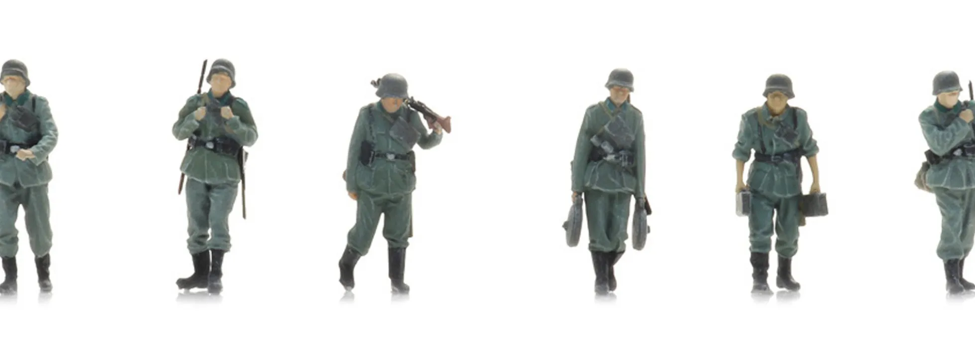 Artitec 7720005 WM-Infanterie marschiert an die Front | 6 Stück | Figuren Bausatz 1:72