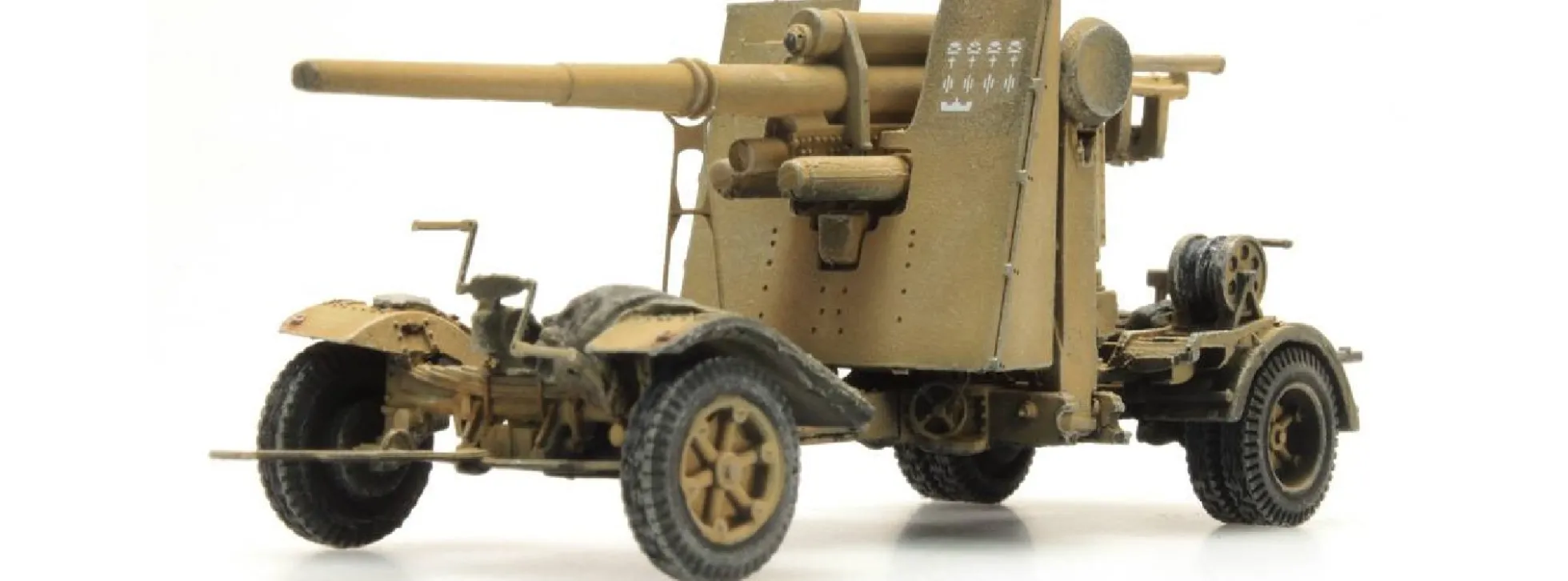 Artitec 6870070 WM 88mm FLAK 18 gelb | Panzermodell 1:87