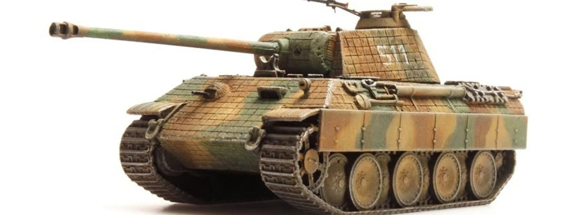 Artitec 387.156 WM Panther Ausführung A Zimmerit Tarnung | Militärmodell 1:87