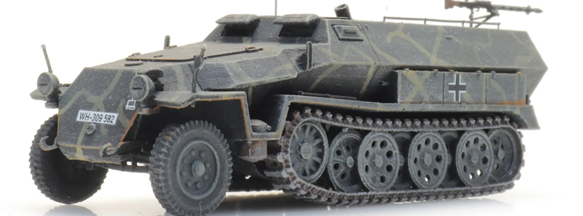 Artitec 6870476 WM Sd.Kfz. 251/2 Ausf. C Granatwerfer grau | Panzermodell 1:87