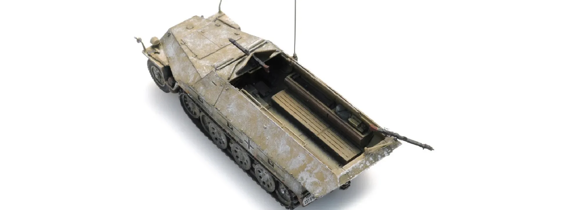 Artitec 6870475 WM Sdkfz 251/1 D Winter | Panzermodell 1:87
