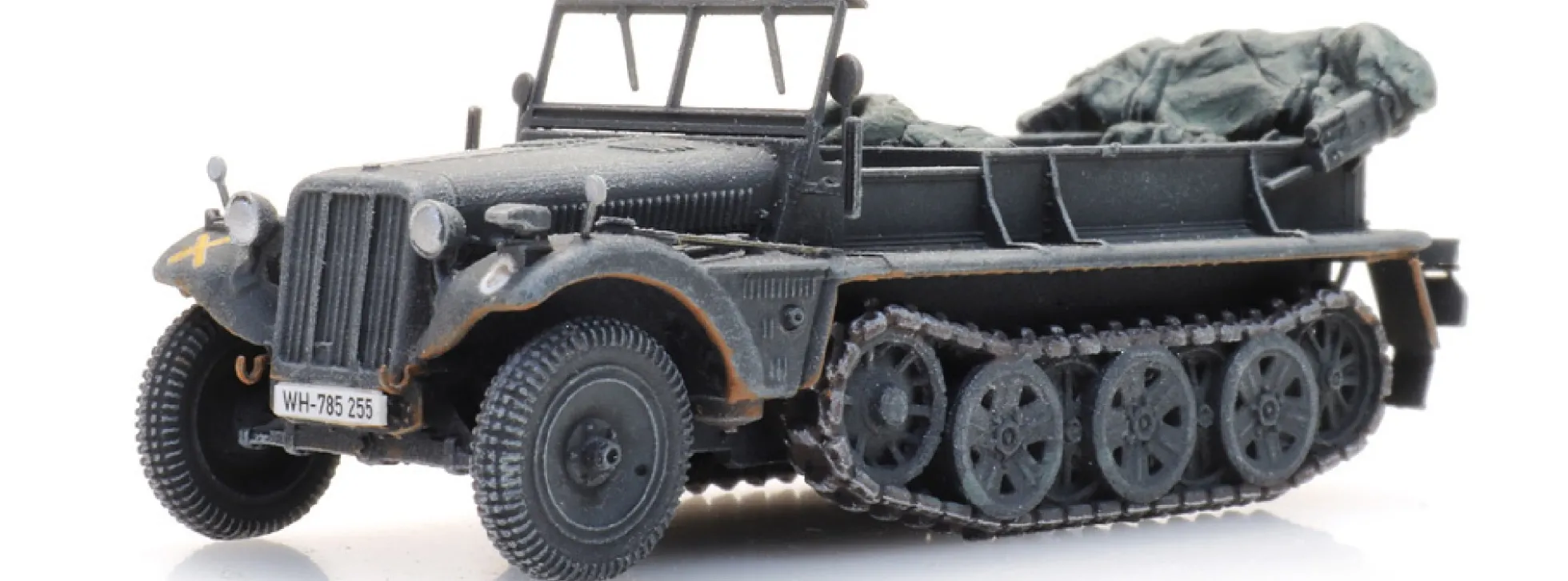 Artitec 6870492 WM Sdkfz 10 Grau | Panzermodell 1:87