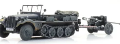 Artitec 6870488 WM Sd.Kfz. 10 + PAK 38 grau | Panzermodell 1:87