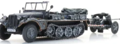 Artitec 6870489 WM Sd.Kfz. 10 + PAK 38 Winter | Panzermodell 1:87