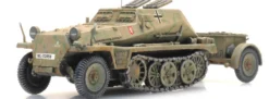 Artitec 6870356 WM Sd.Kfz. 252 + Sd.Anhänger 32 Tarnung | Panzermodell 1:87