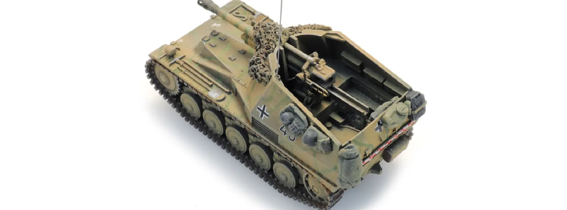 Artitec 6870486 WM Sd.Kfz. 124 Wespe Tarnung | Panzermodell 1:87