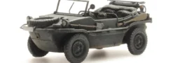 Artitec 6870073 WM VW 166 K2s Schwimmwagen dunkelgrau | Militärmodell 1:87