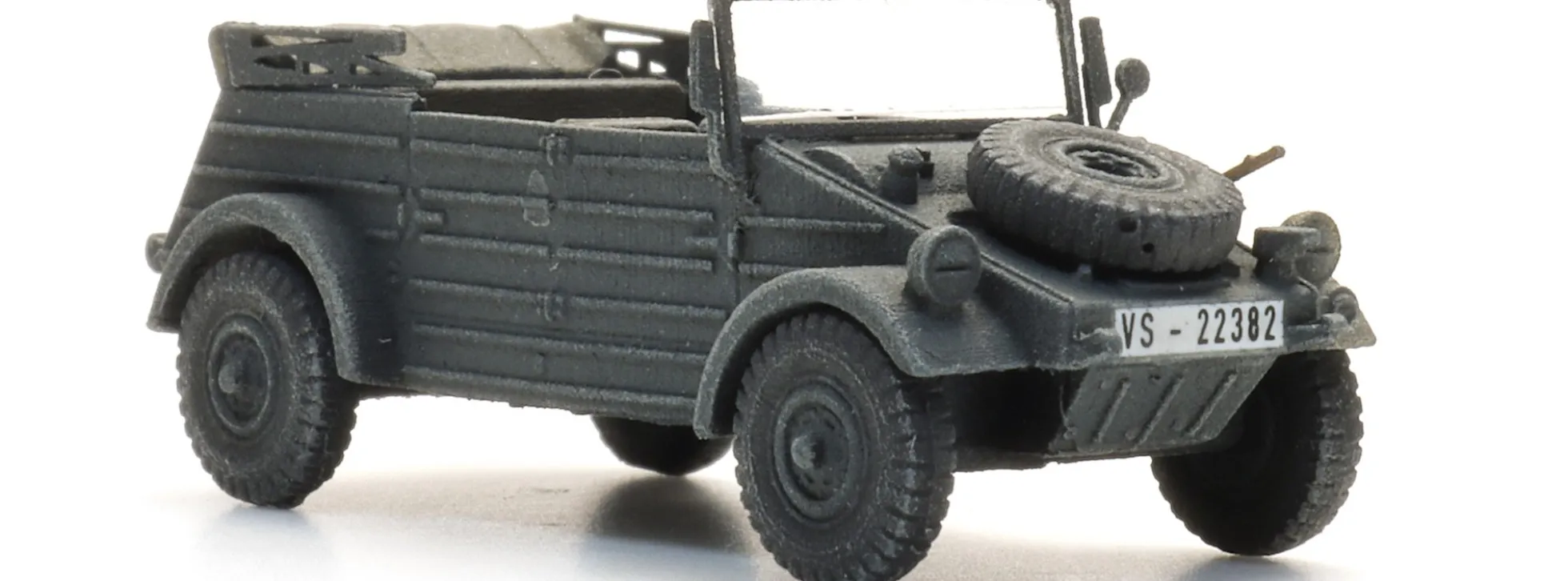 Artitec 6160112 WM VW Typ 82 Kübelwagen grau | Militärmodell 1:160
