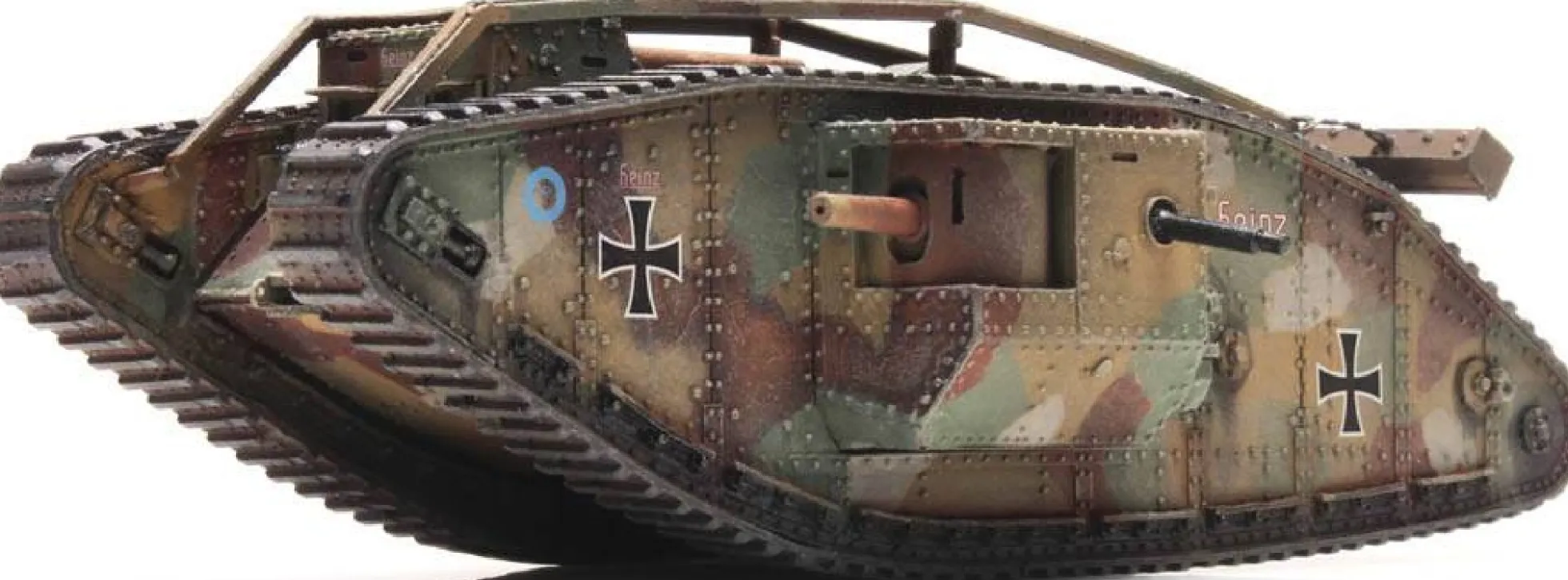 Artitec 6870178 WW I Mark IV male beute Abt. 14 Heinz | Panzermodell 1:87