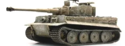 Artitec 387.102-WY WM Tiger I 1943 gelb-Wintertarnung | Militärmodell 1:87