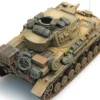 Artitec 387.107-YW WM PzKampfwg IV F1 Afrikakorps gelb | Militärmodell 1:87