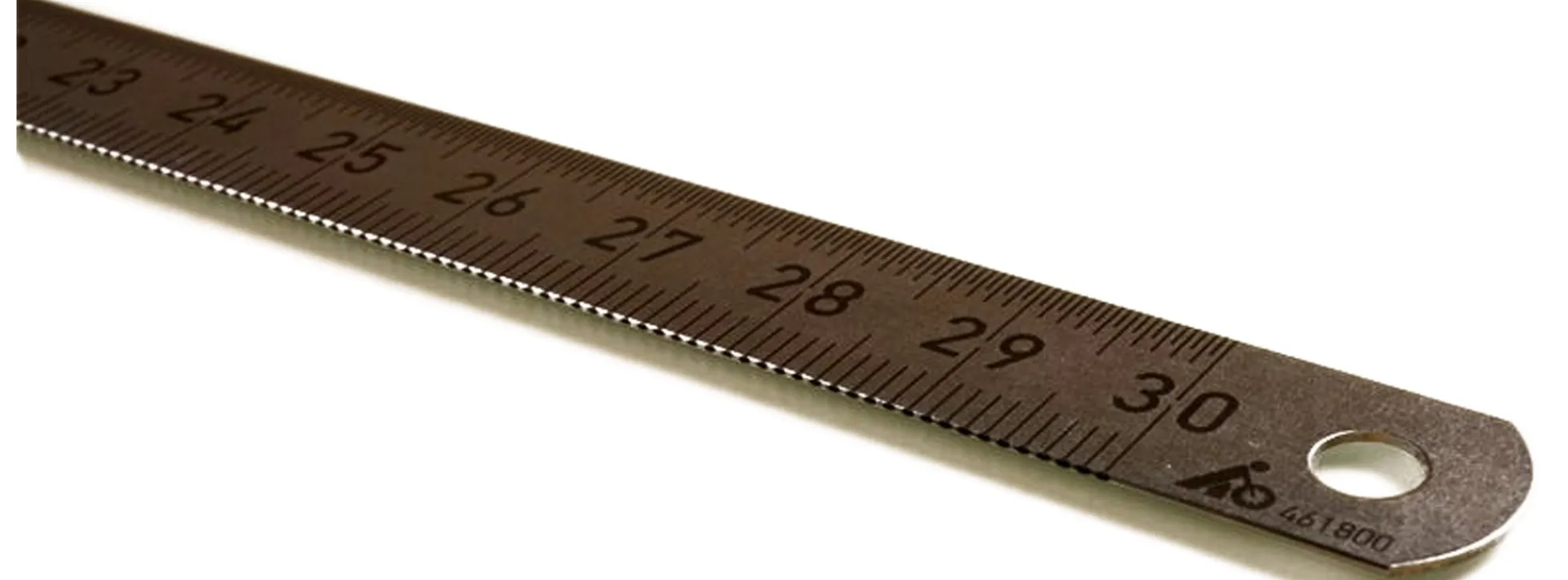 Auhagen 90002 Edelstahl-Lineal | Länge 300 mm | Modellbau-Zubehör