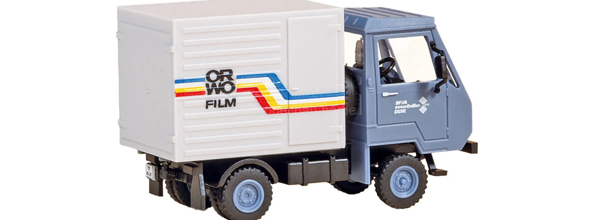 Auhagen 40514 Multicar M25 Kofferaufbau ORWO | LKW-Modell Bausatz 1:120