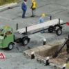 Auhagen 41677 Multicar M22 Langtransport | Baustellenfahrzeug Bausatz Spur H0