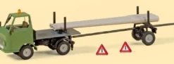 Auhagen 41677 Multicar M22 Langtransport | Baustellenfahrzeug Bausatz Spur H0