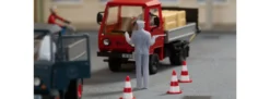 Auhagen 41679 Verkehrskontrolle | 3 Stück | Figuren Spur H0