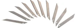 Auhagen 90004 30°-Wechselklingen | 10 Stück | Ersatzklingen für Modellbaumesser