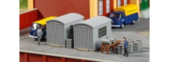 Auhagen 14491 Wellblechschuppen Öllager | Gebäude Bausatz Spur N