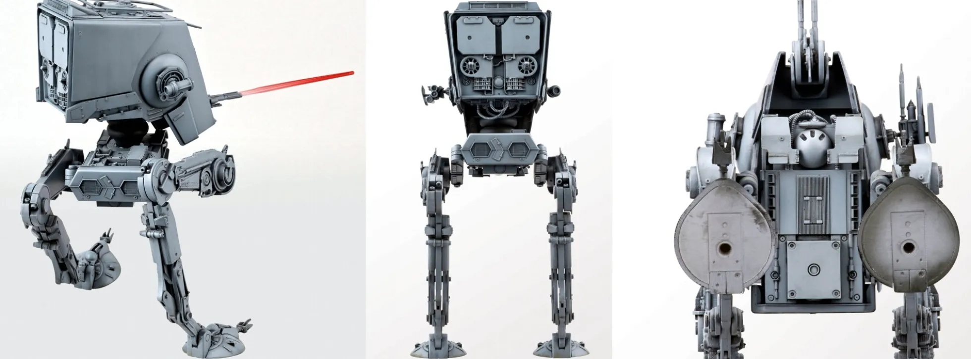 BANDAI 01202 AT-ST Scout Walker | Star Wars Snap-Fit Bausatz 1:48