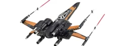BANDAI 01216 Poes X-Wing Fighter | Star Wars Snap-Fit Bausatz 1:72