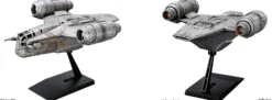 BANDAI 01213 Razor Crest The Mandalorian | Star Wars Snap-Fit Bausatz 1:220