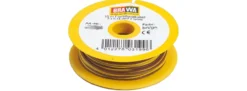 BRAWA 32390 Doppellitze 0,14 mm² | 25 m | braun+gelb