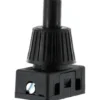 BRAWA 3524 Einbau-Druckschalter mit Mutter | Sockelmaß 22,5 x 15 mm | Elektrozubehör